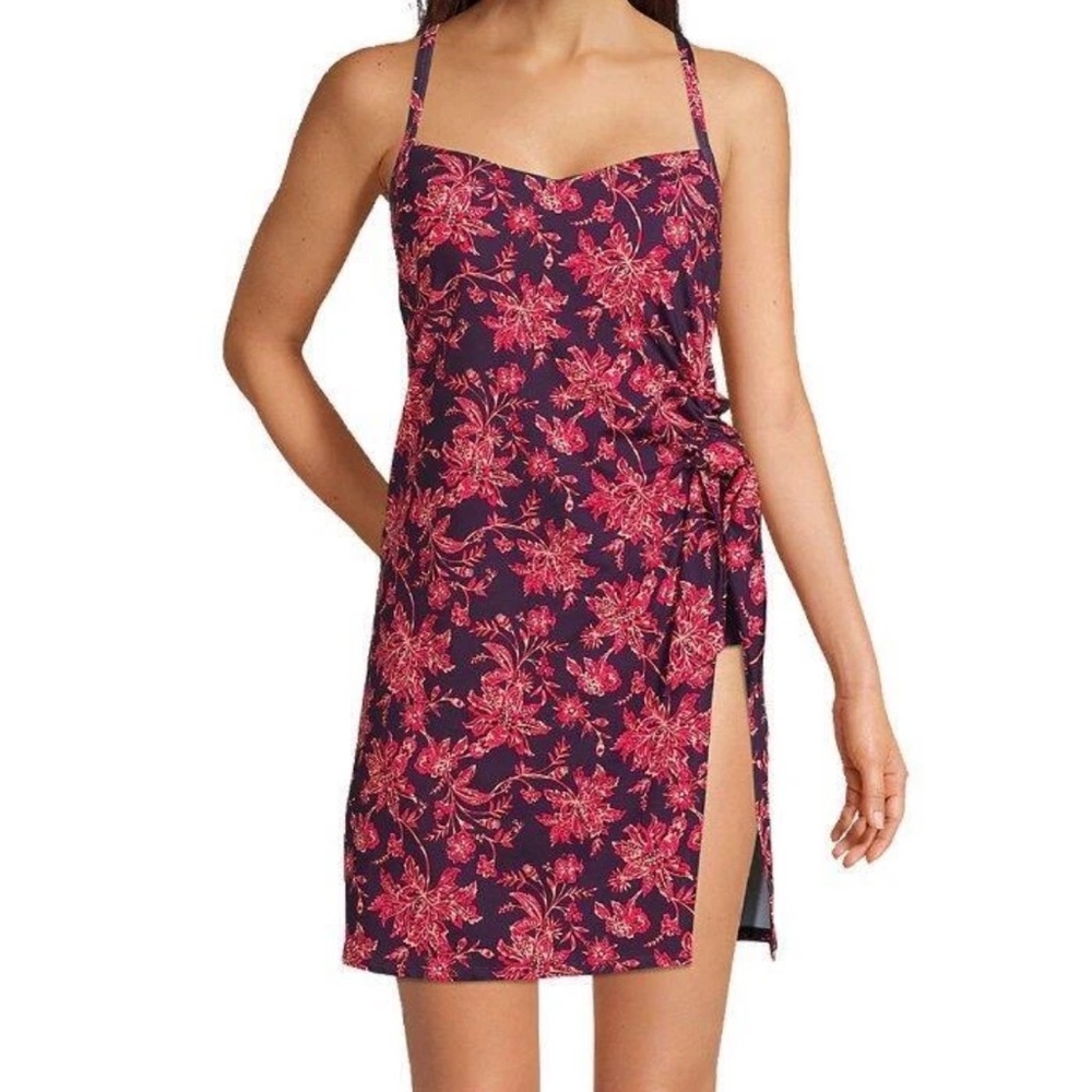 Lands' End Chlorine Resistant Swim Dress 18D